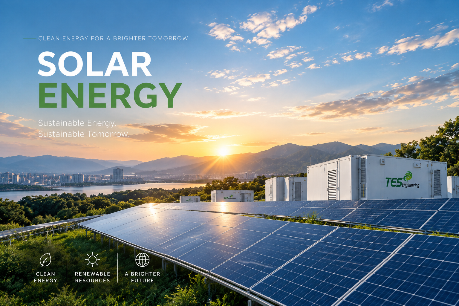 TES Engineering Solar Power Plant