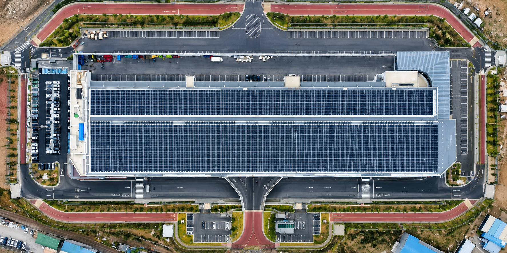Nuri No.1 Solar Power Plant Overall View